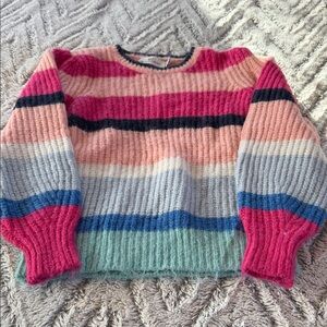 Vineyard Vines Colorful Striped Kids Sweater